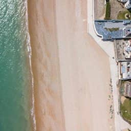 Arial View of House