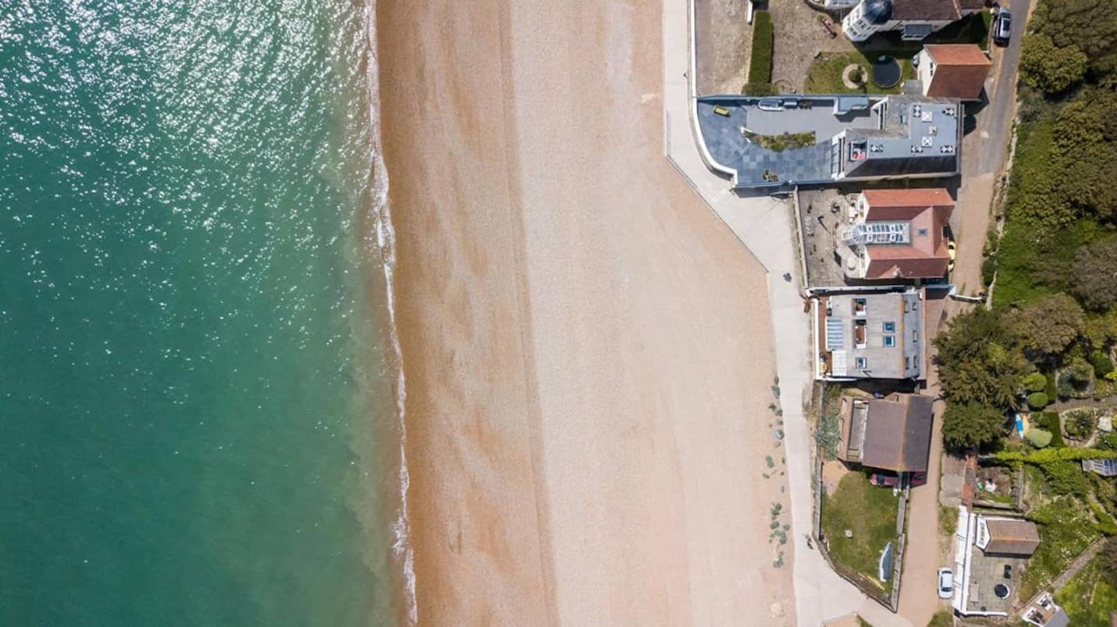 Arial View of House