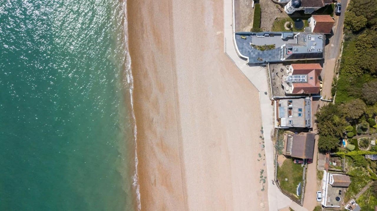 Arial View of House