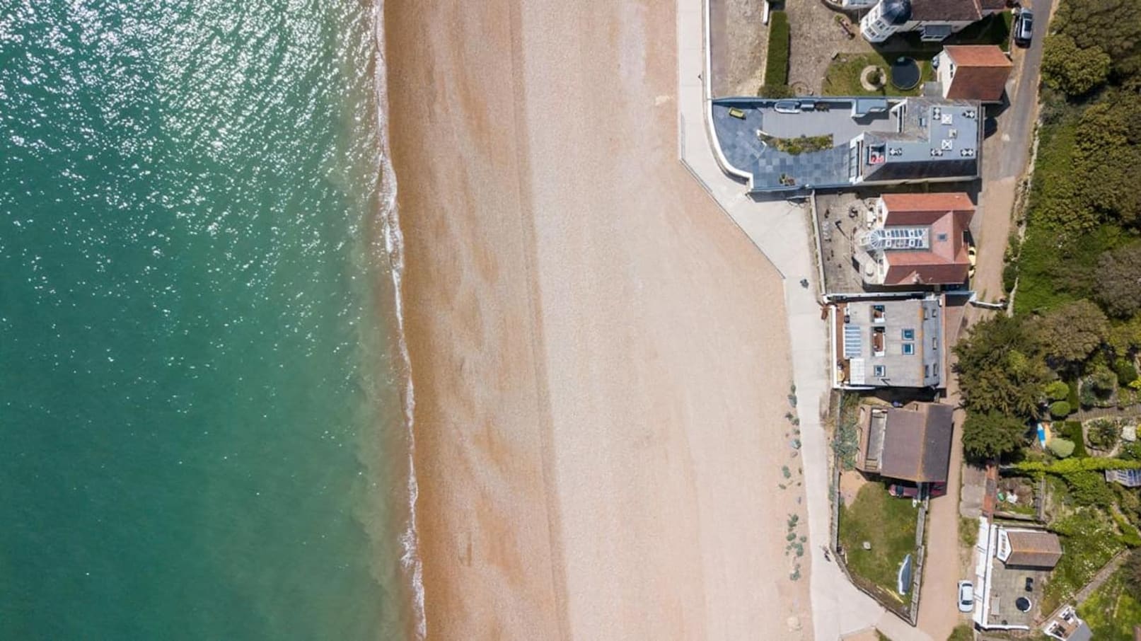 Arial View of House